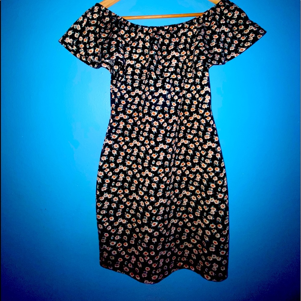 off the shoulder dress